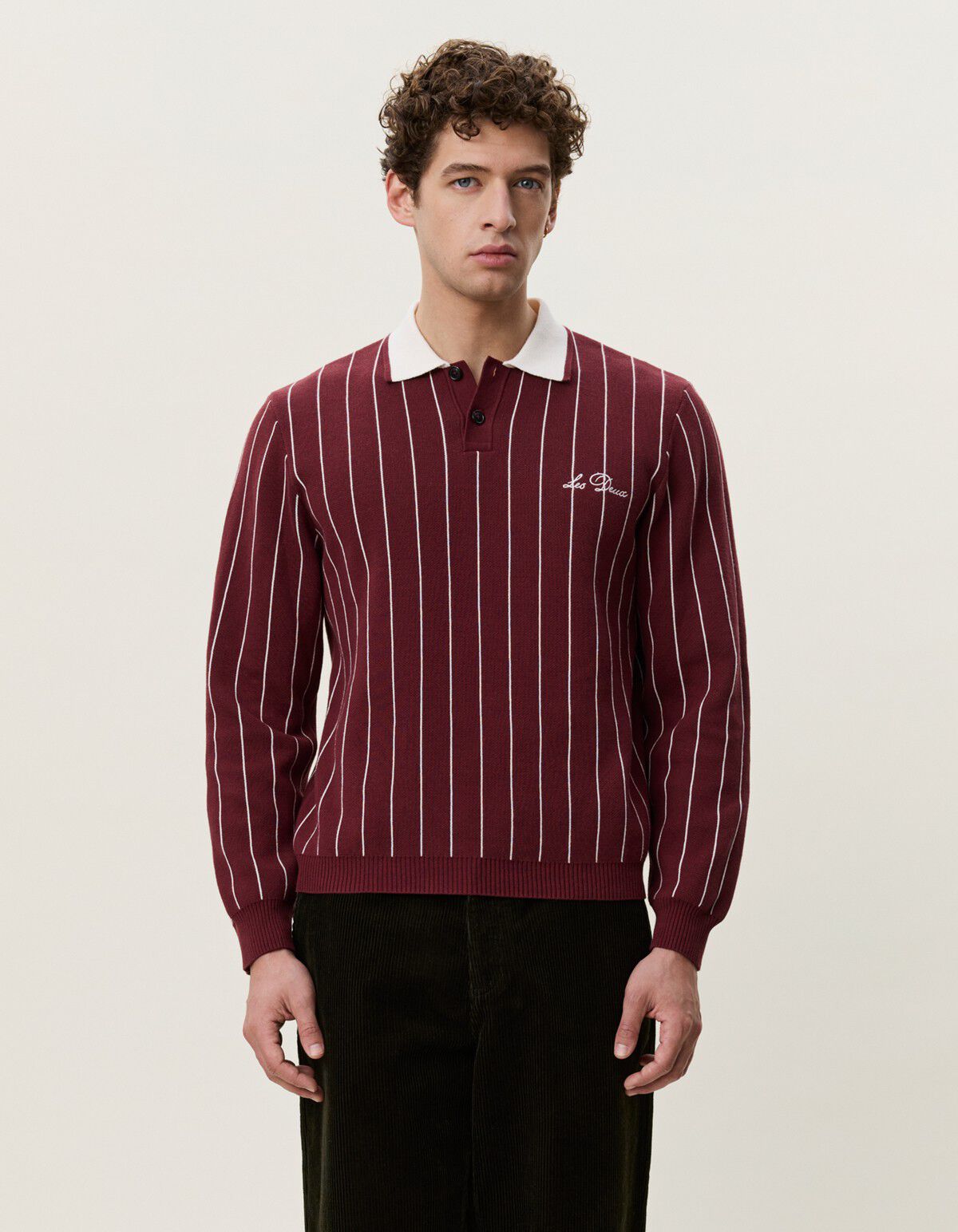 Signature Knitted Ls Polo