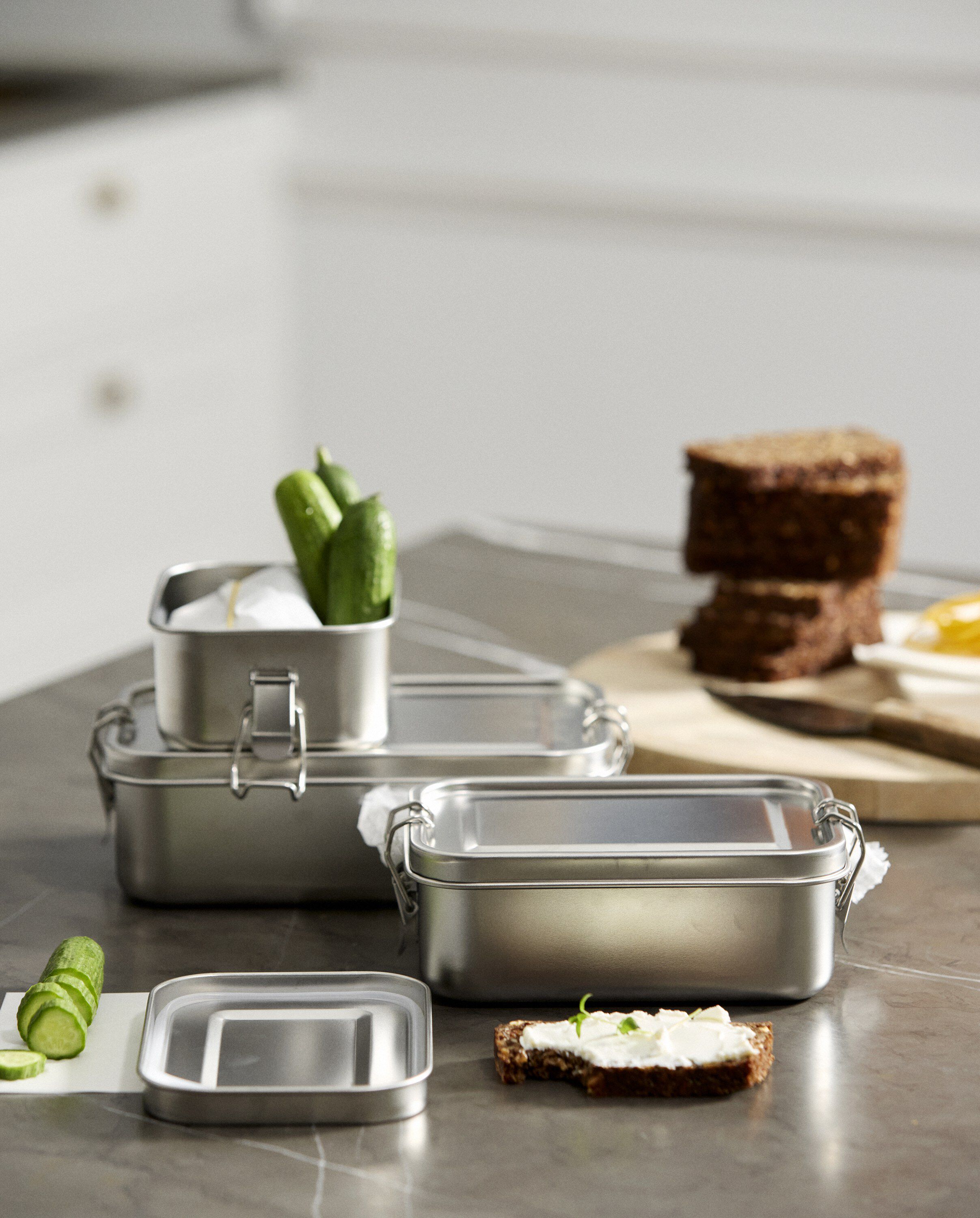 RUMEX lunch box, square, M - 850 ml