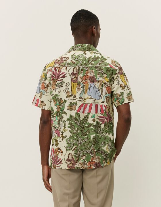 Lukas AOP Dancing SS Shirt