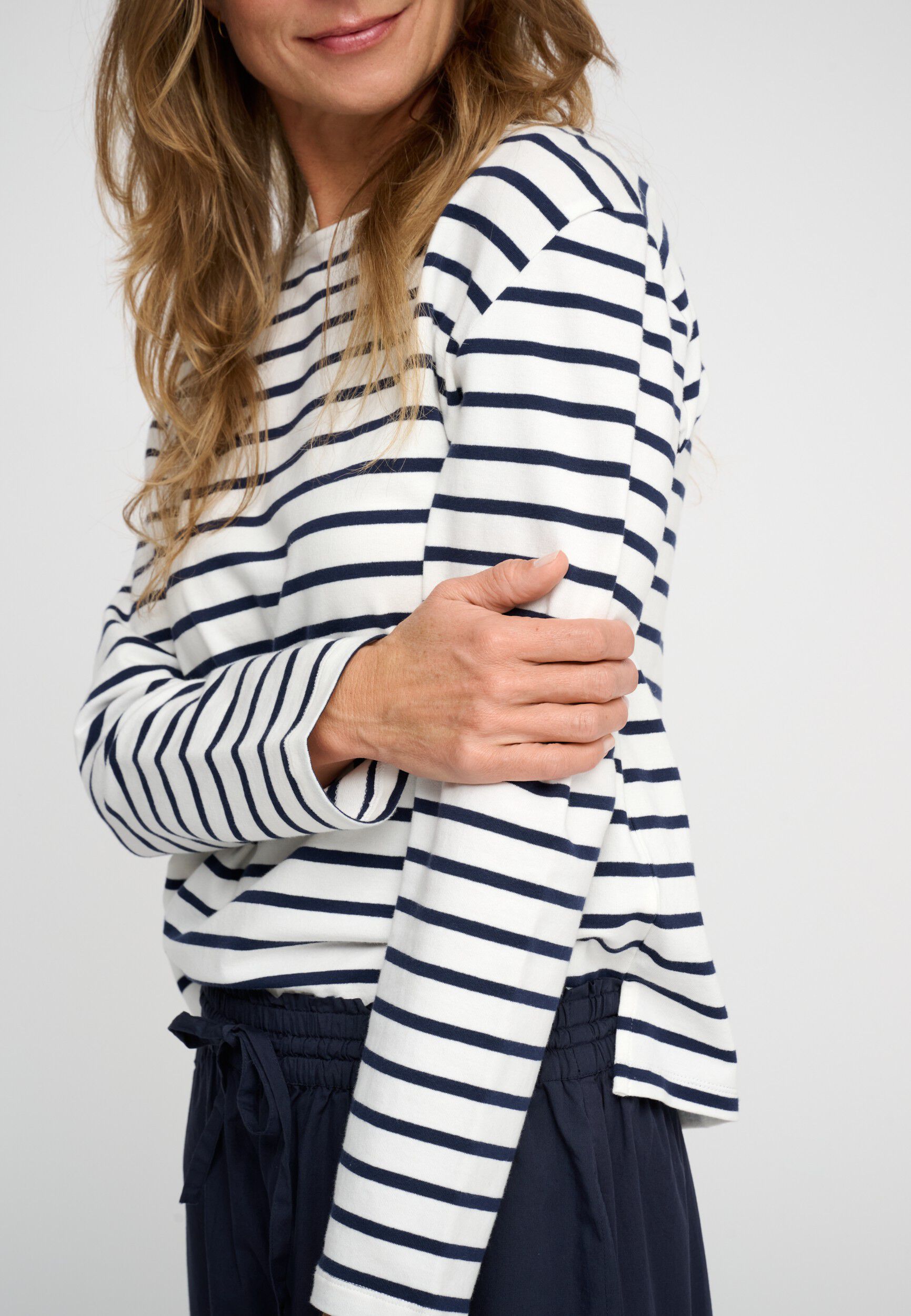 blessed sweatshirt stripe
