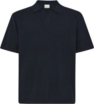 Knitted polo