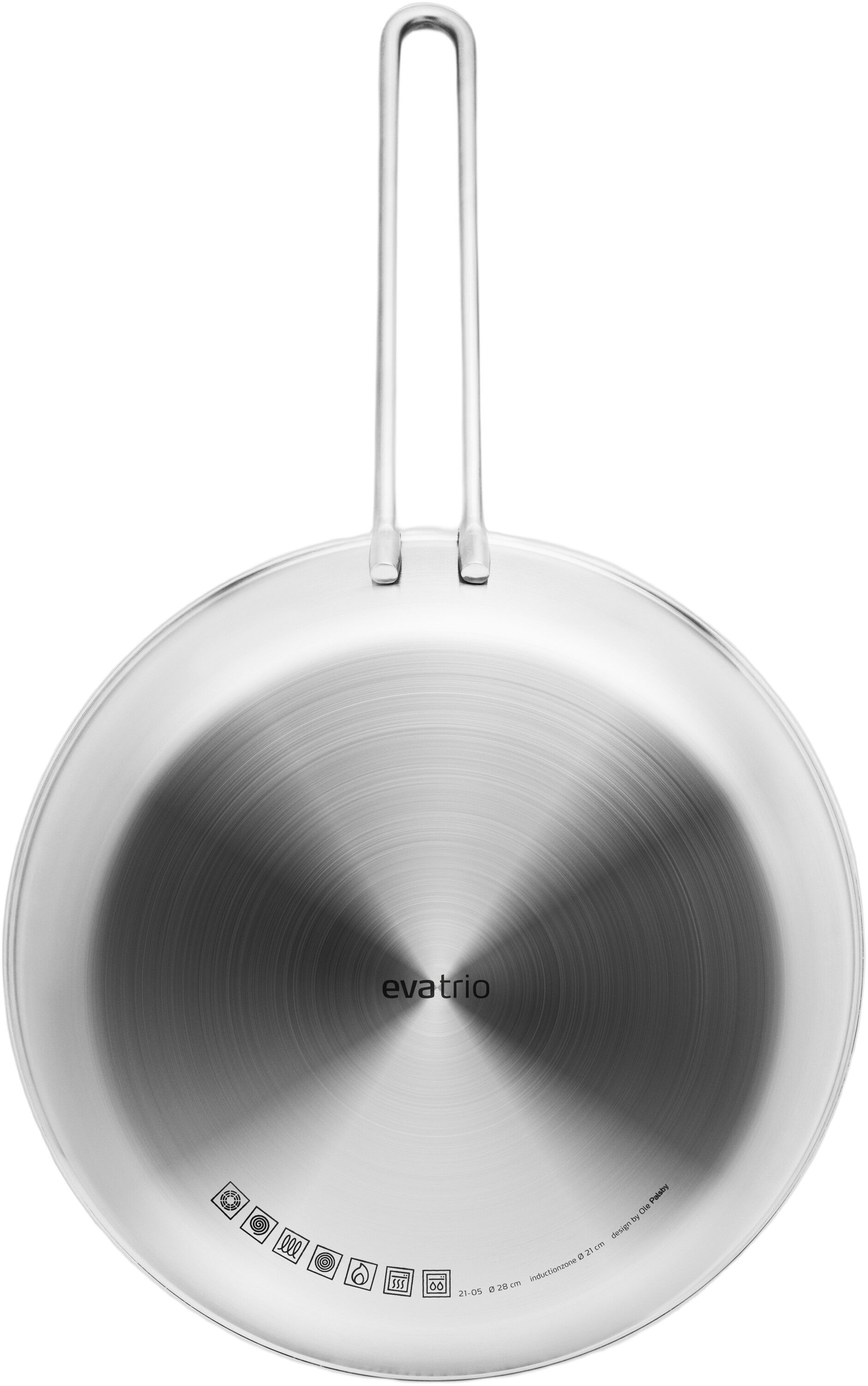 Multi Stegepande 2 stk. s&aelig;t 24 & 28 cm Mosaic keramisk Slip-