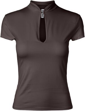 PCAIDA SS HIGH NECK TOP JRS D2D