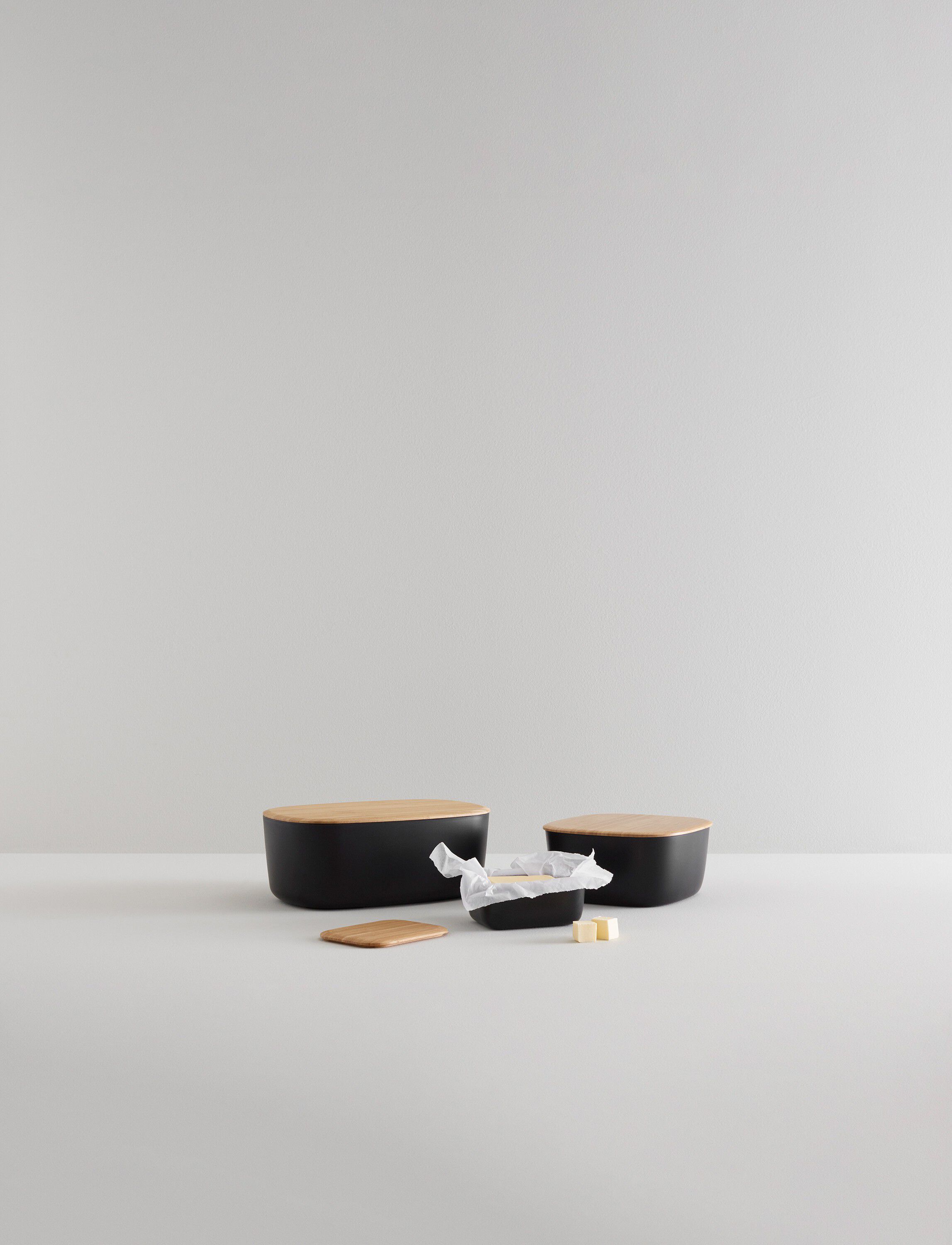 BOX-IT br&ouml;dl&aring;da L 23 cm black