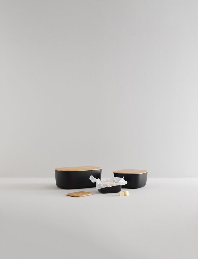 BOX-IT brödlåda L 23 cm black