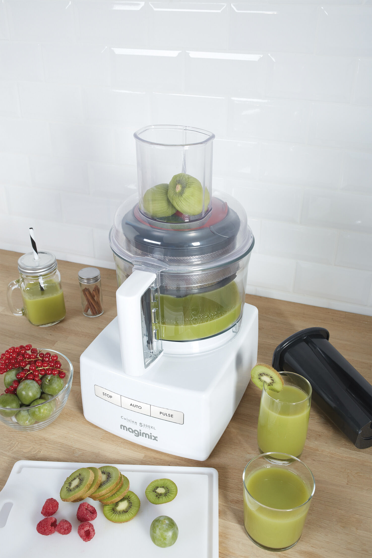 "Foodprocessor CS 5200 XL 1100 watt Hvit"