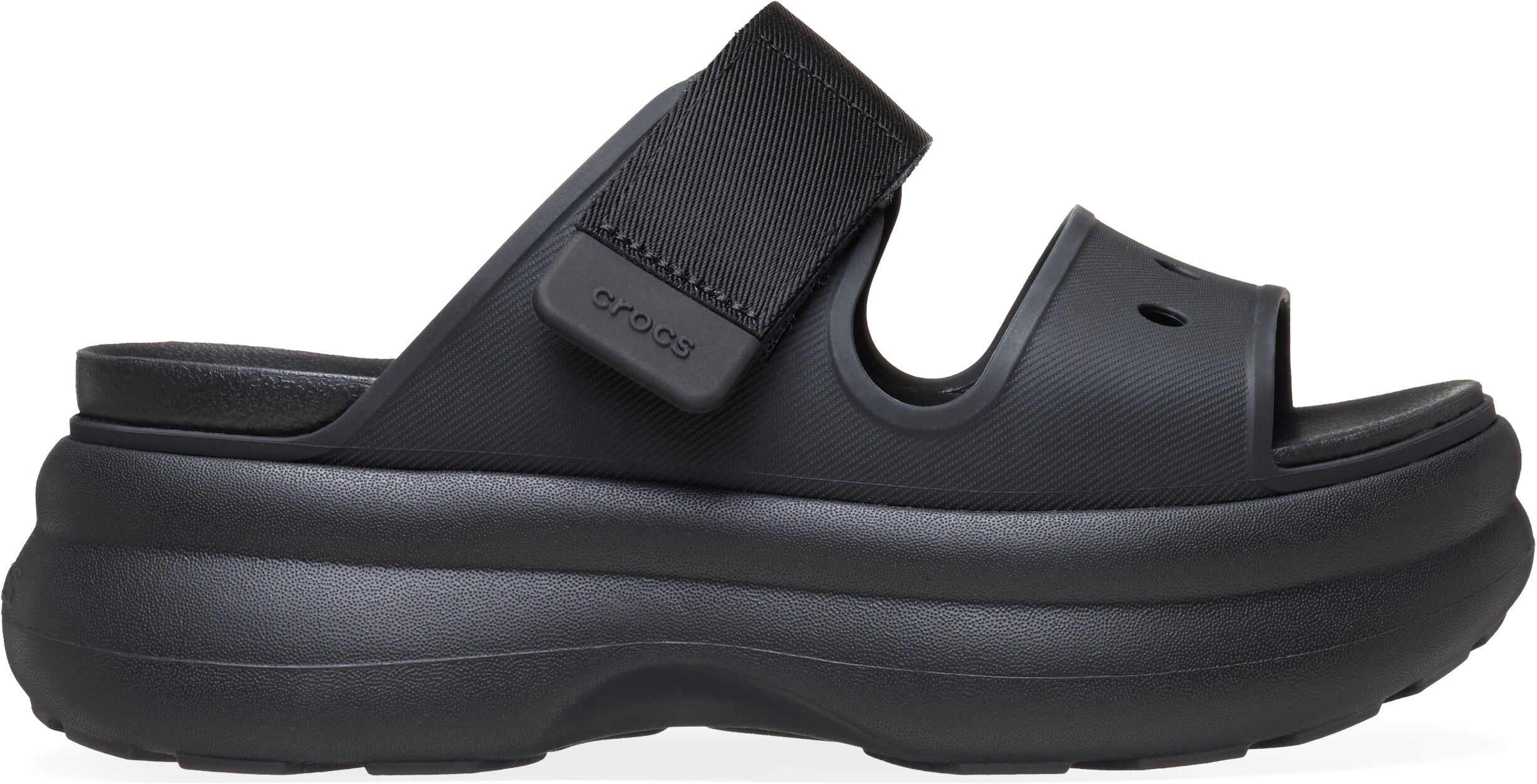 Soho Two Strap Sandal Blk