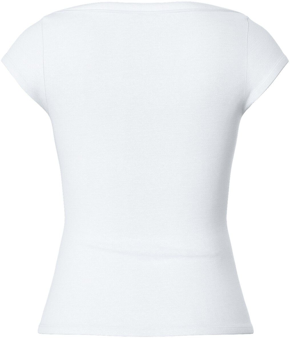 Pcsof C/S Boatneck Top Jrs Dm