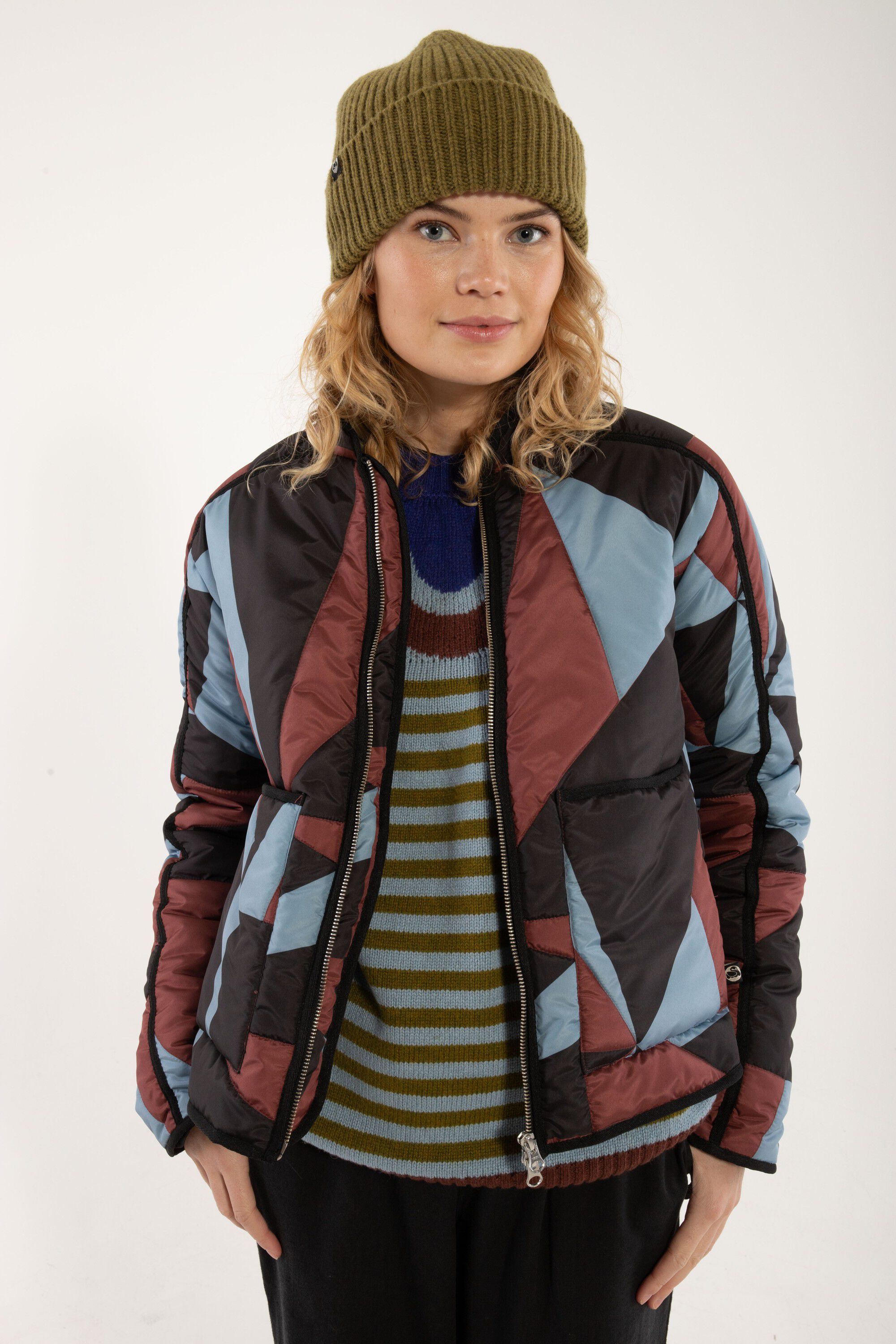 Danemaple Thermo Jacket Dk Brick TRIANGULATE