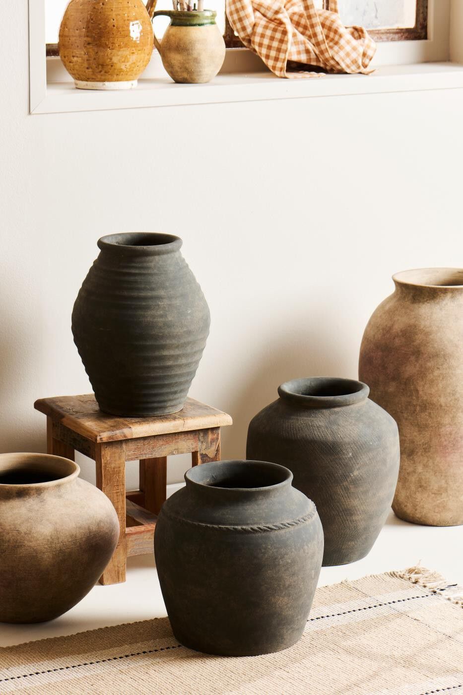 Krukke Minerva m/struktur