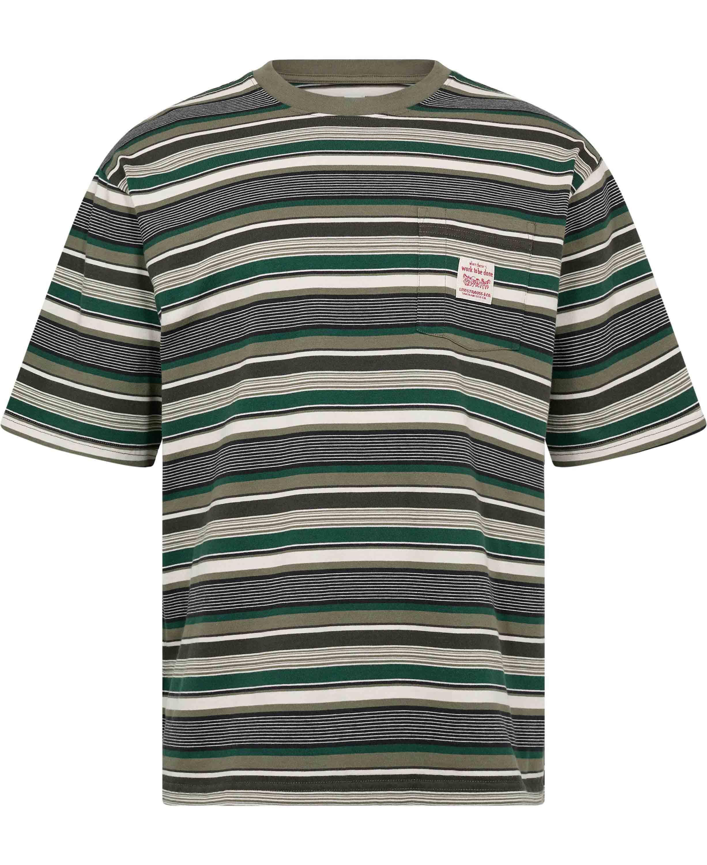 SS WORKWEAR TEE DARLIN STRIPE