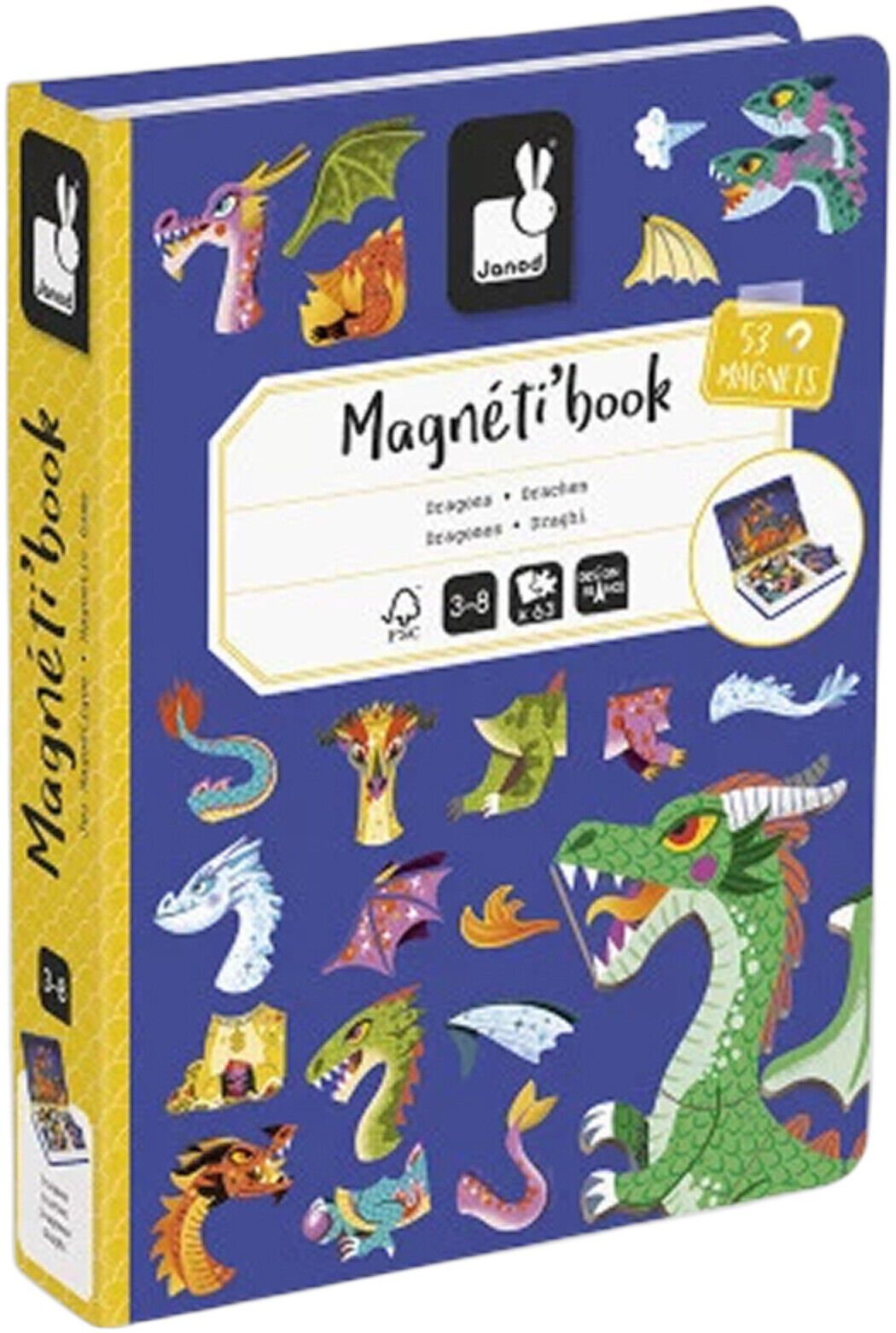 Magnetic Book Dragons