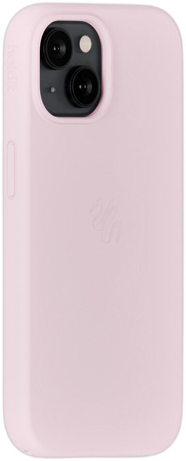Silicone Case MagSafe Compatible iPhone 15/14 Pale Pink