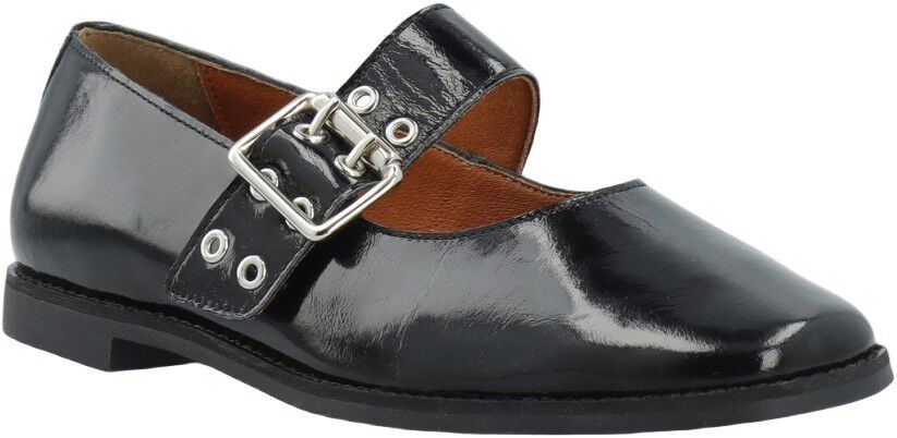 CASDIANA Single Strap Ballerina Nappa Lak