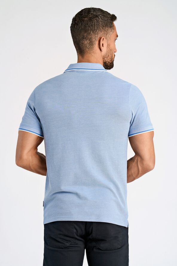 Organic cotton polo S/S