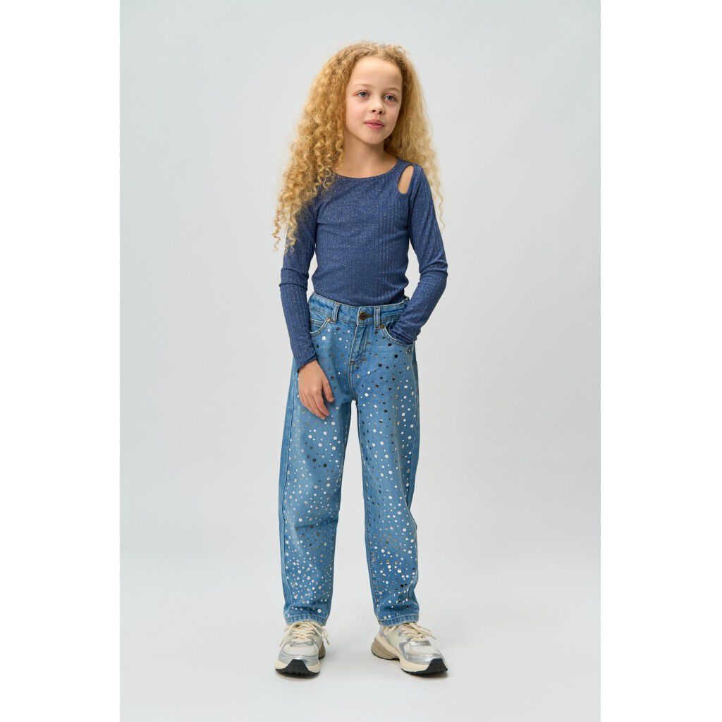 TNRina L_S Glitter Rib Tee