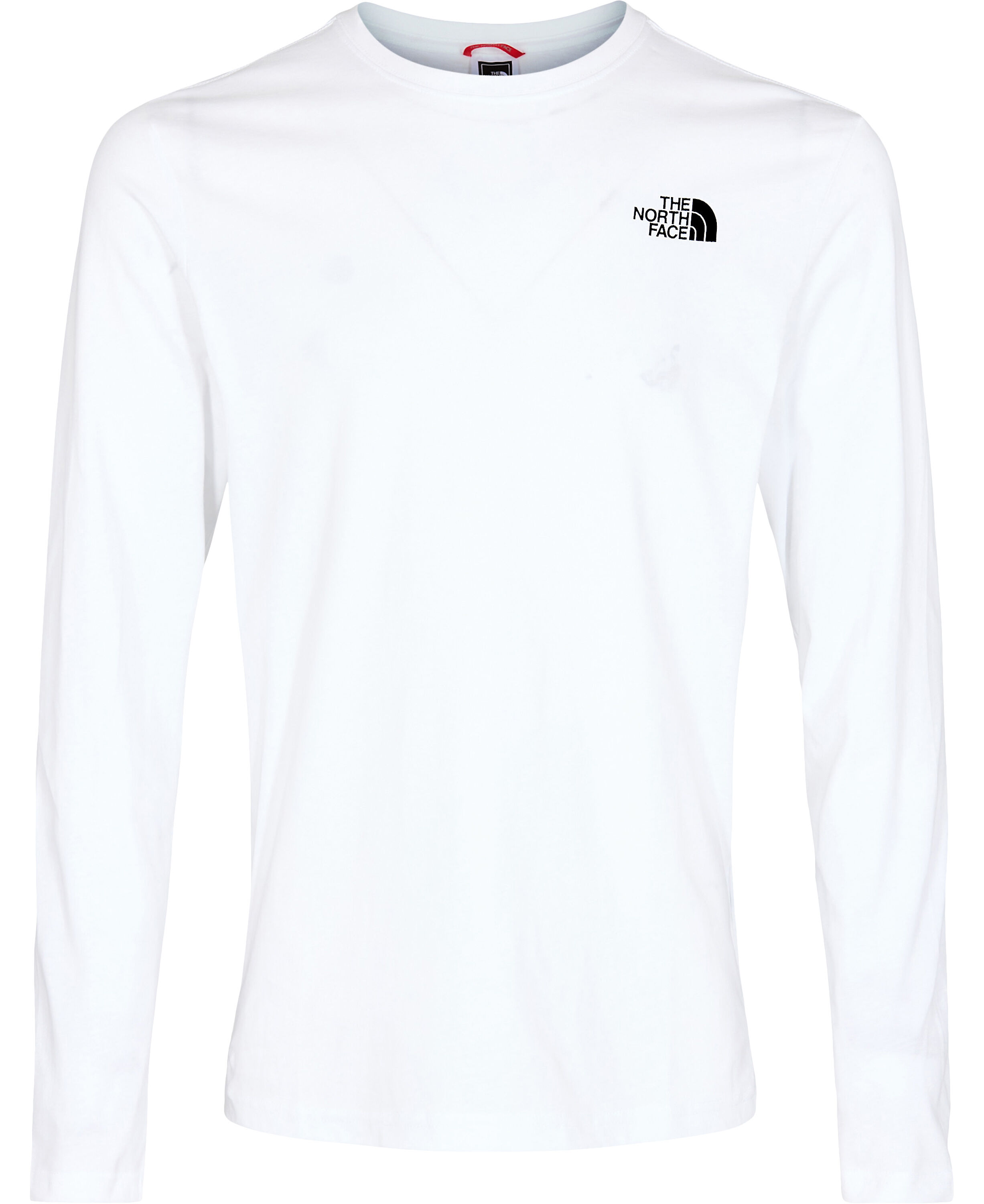 M L/S RED BOX TEE - EU TNF WHITE/TN