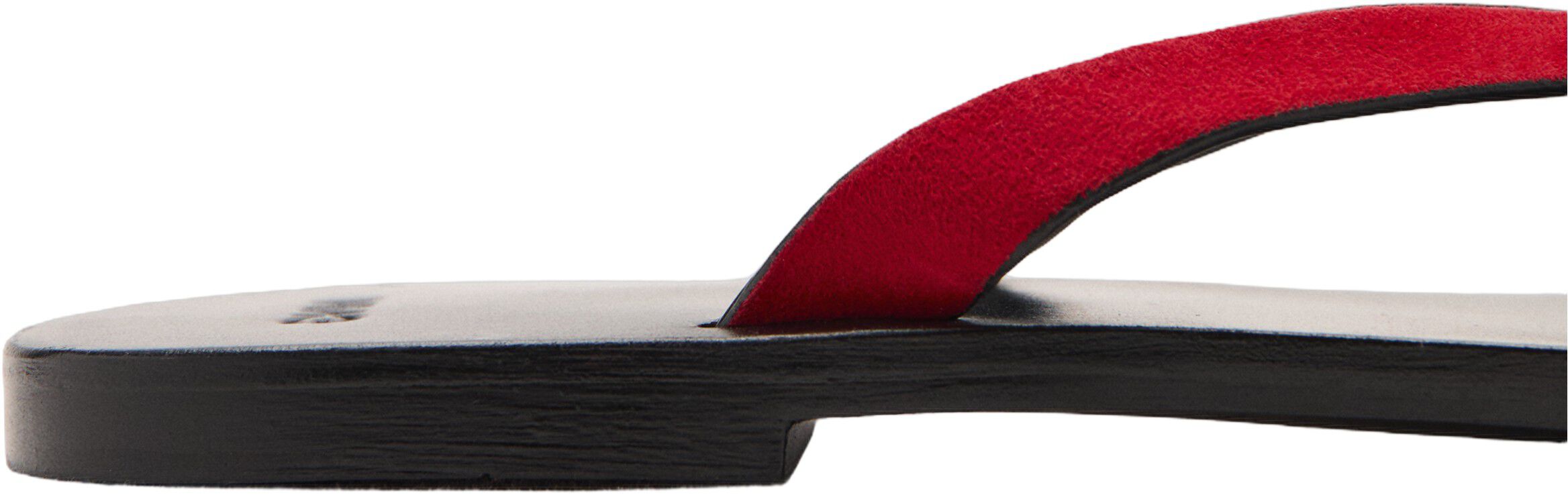 Leather straps sandals