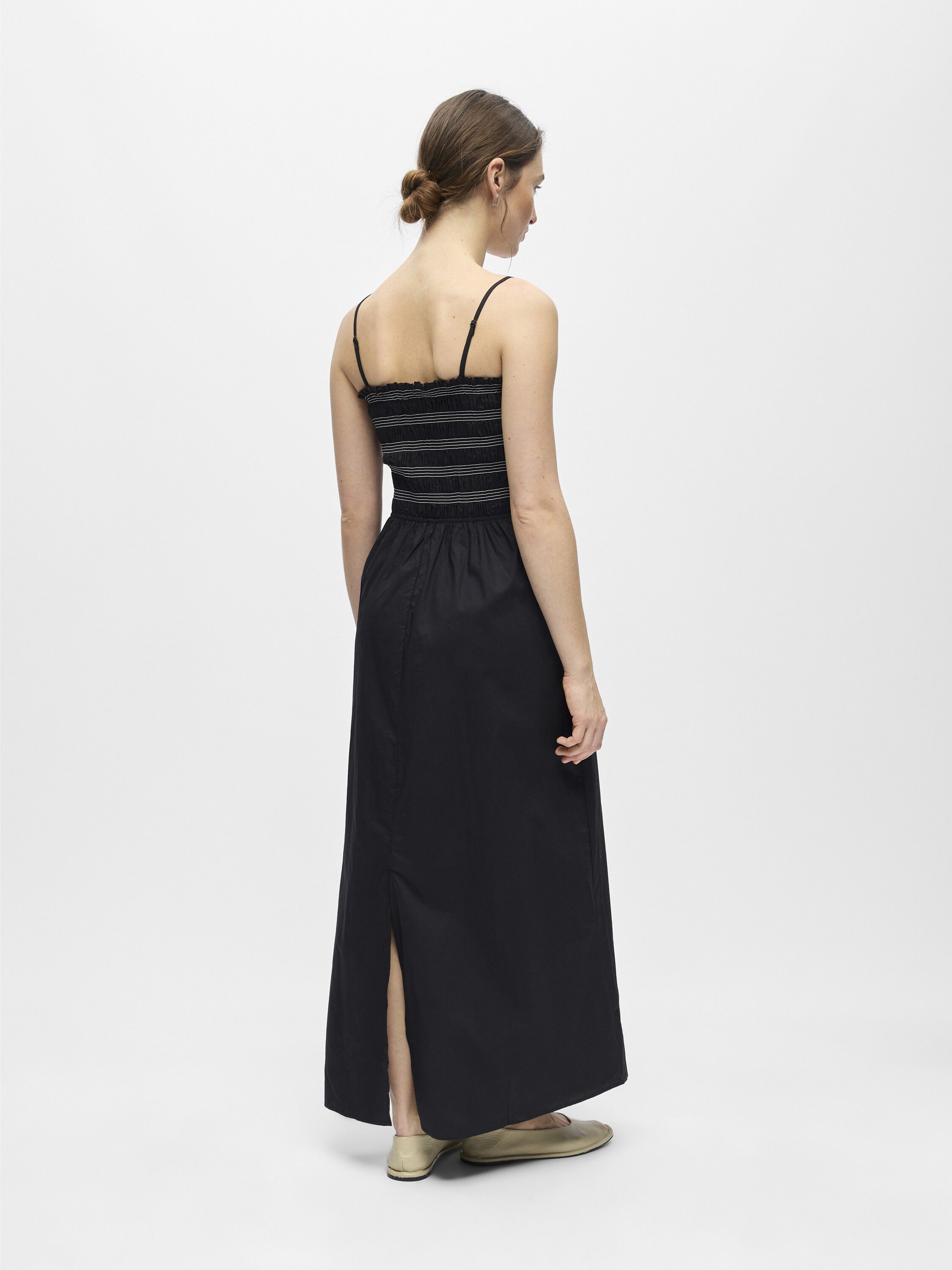 Objelly Hope S/L Re Smock Midi Dress 144