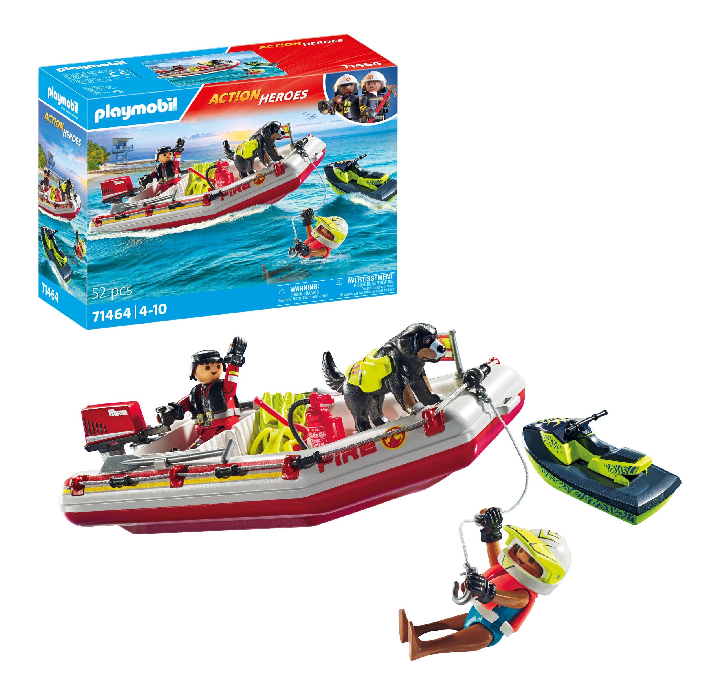 Fireboat with Aqua Scoote