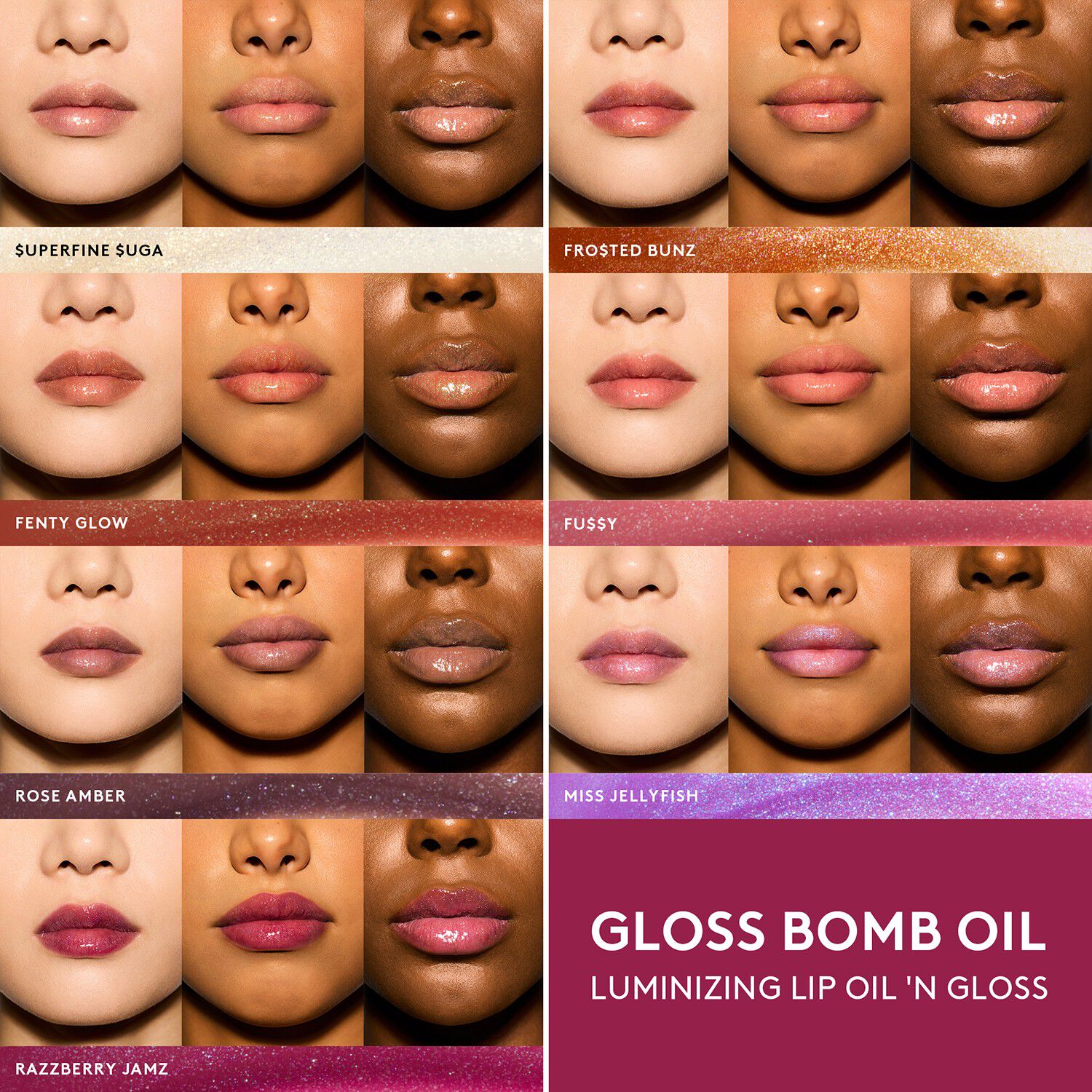 Gloss Bomb Oil - L&auml;ppolja med glans
