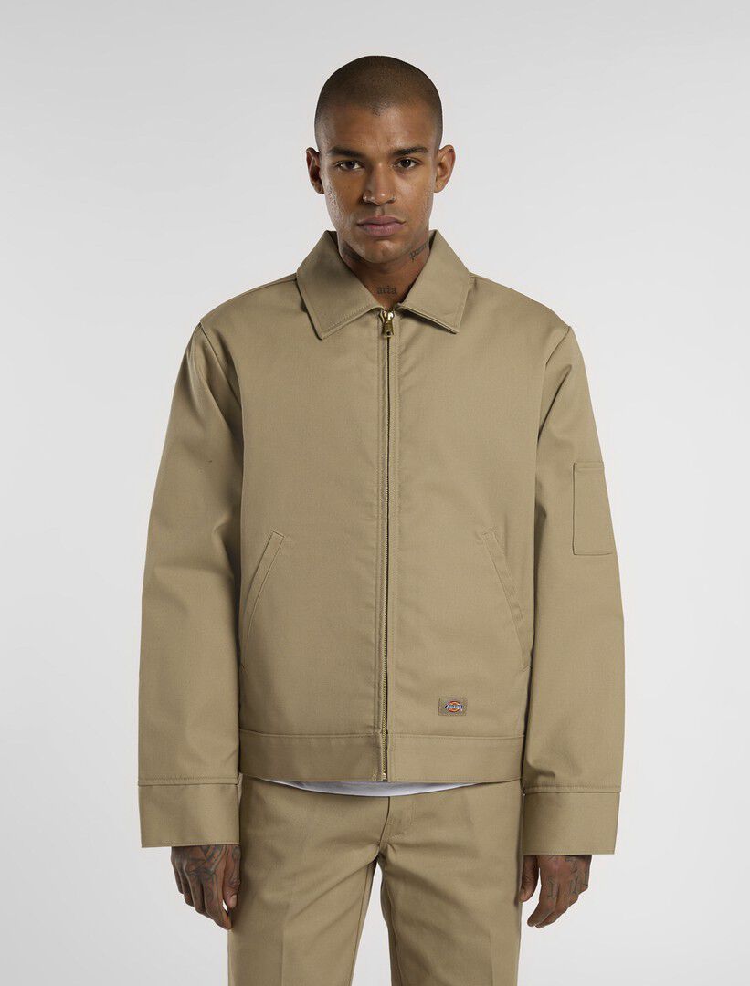 LINED EISENHOWER JCKT REC KHAKI