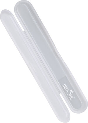 Glasfil taskestrørrelse m. etui