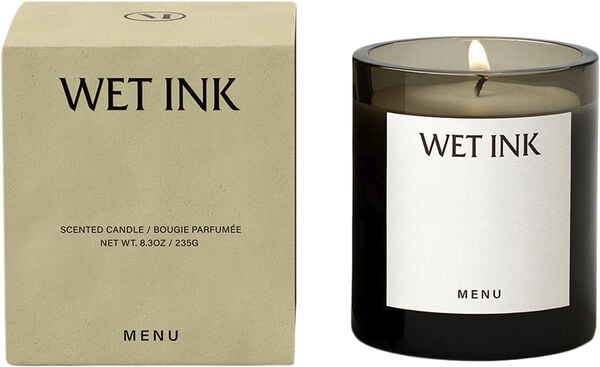 Olfacte Scented Candle, Wet Ink, 80