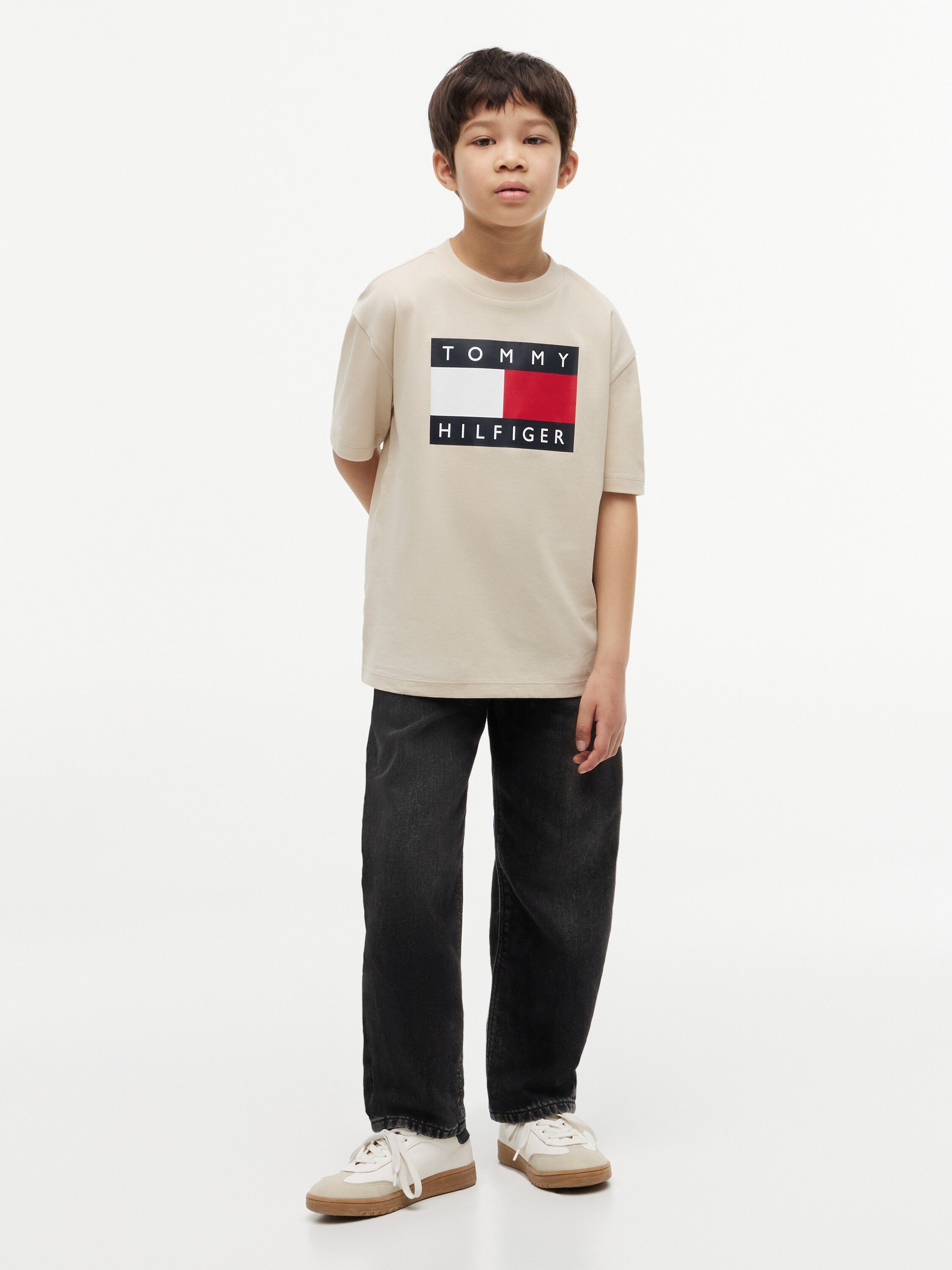 HERITAGE PRINTED FLAG T-SHIRT