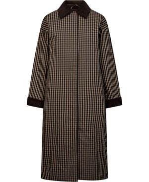 Emmy 1 coat with corduroy detail - GRS