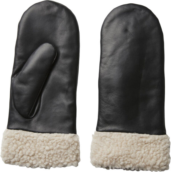 PCJAY LEATHER MITTENS