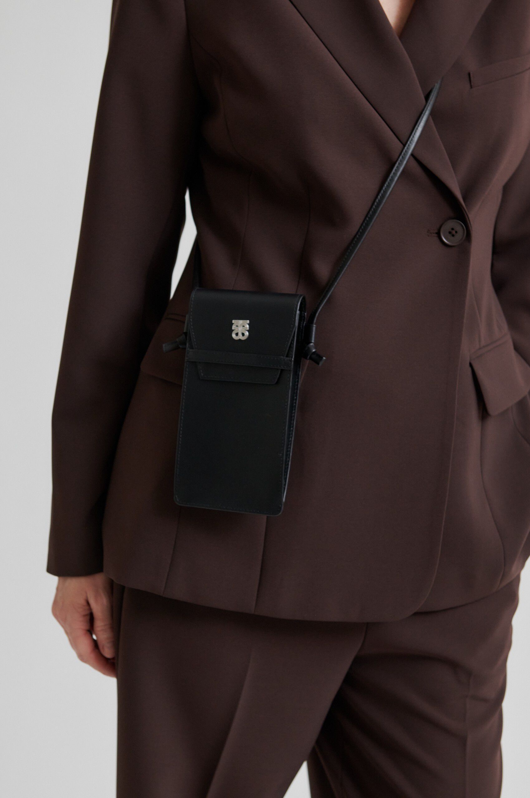 Verla Leather Phone Bag