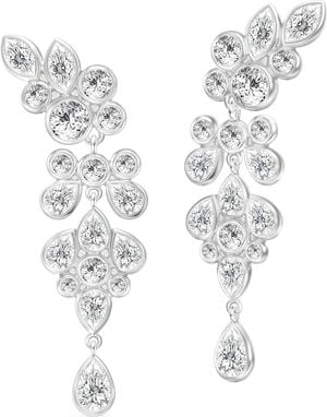 White Wisteria Chandelier