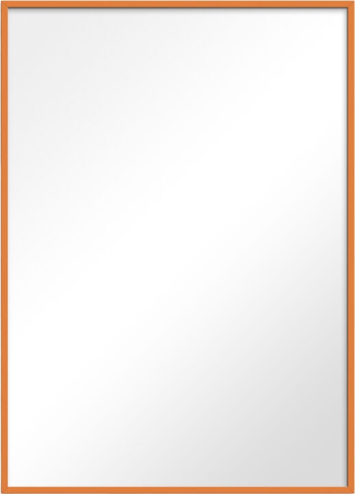 Orange Wood Mirror