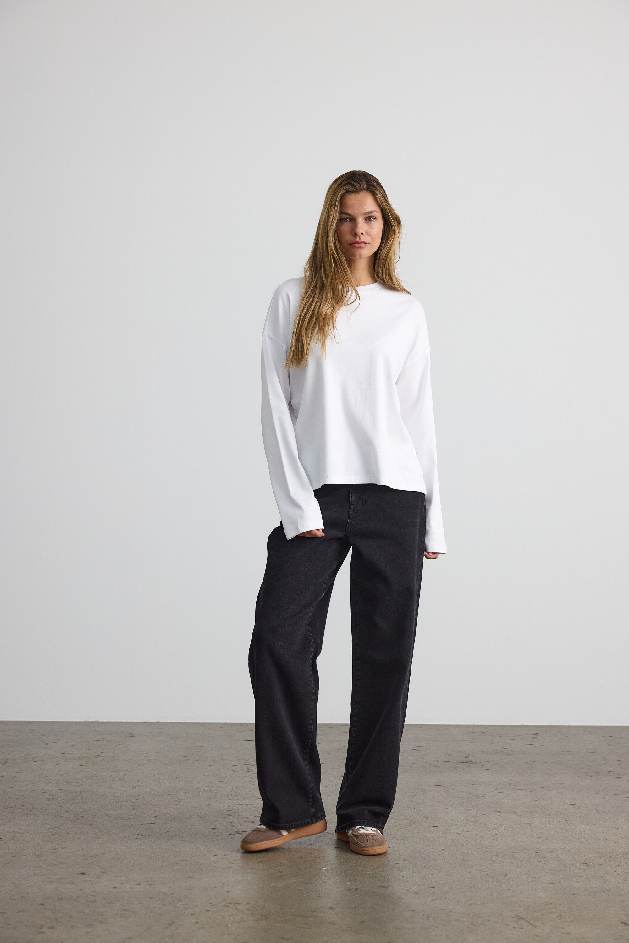 Nmmocca L/S Regular Fit Top Jrs Fwd Noos