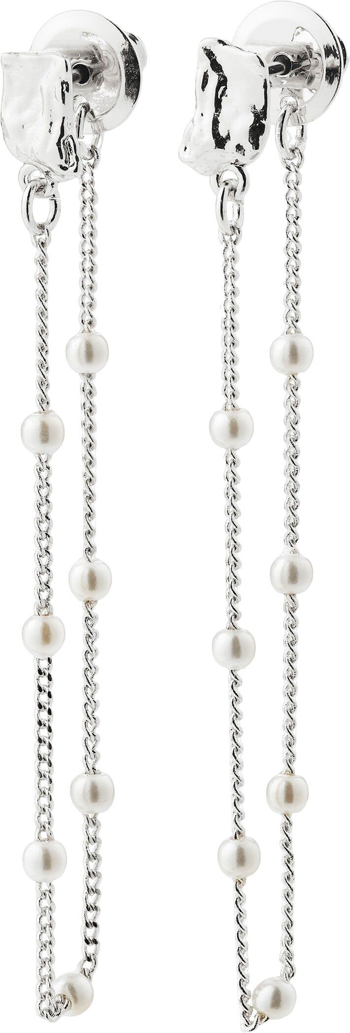 AERUN earrings silver-plated