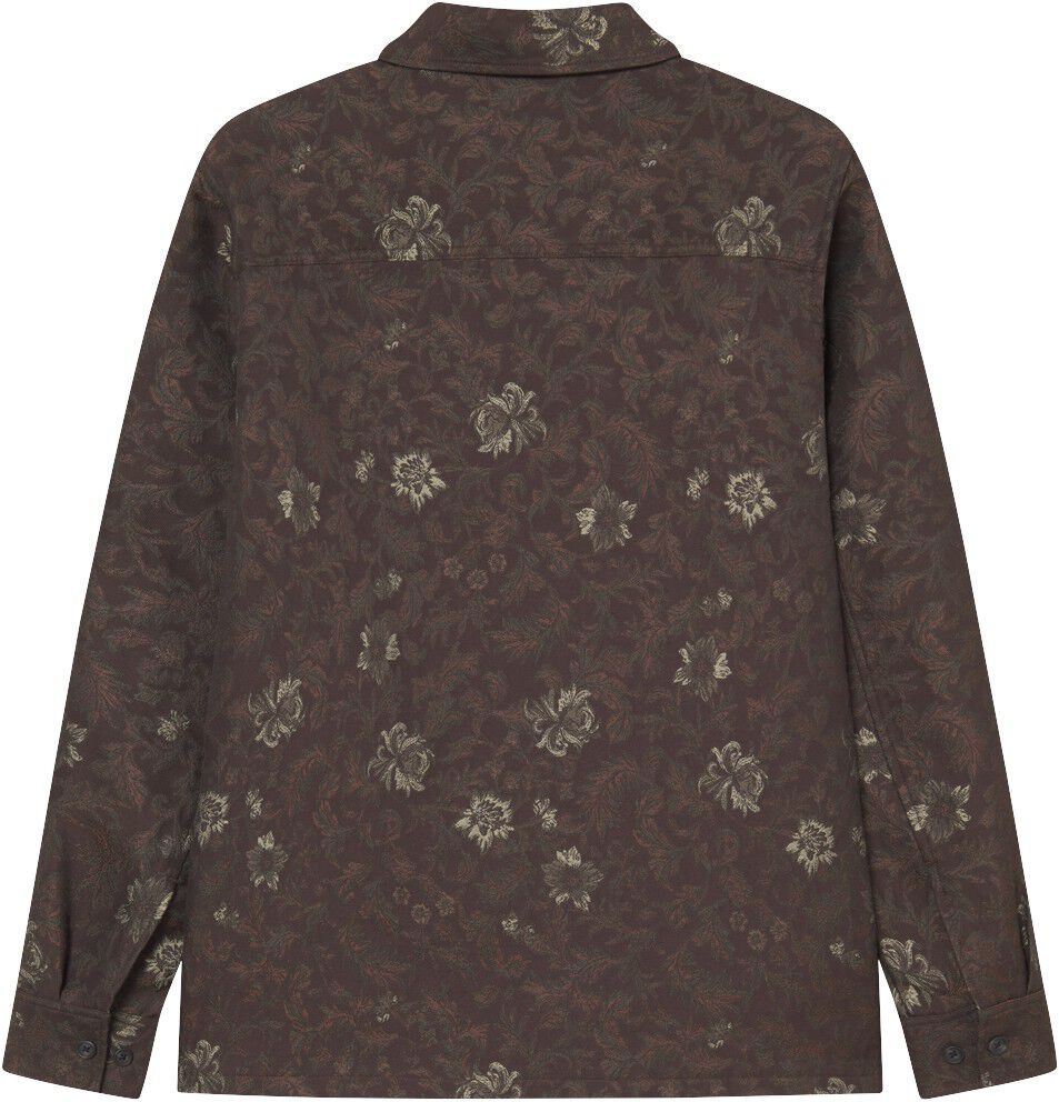 Kaleb Flower Jacquard Overshirt