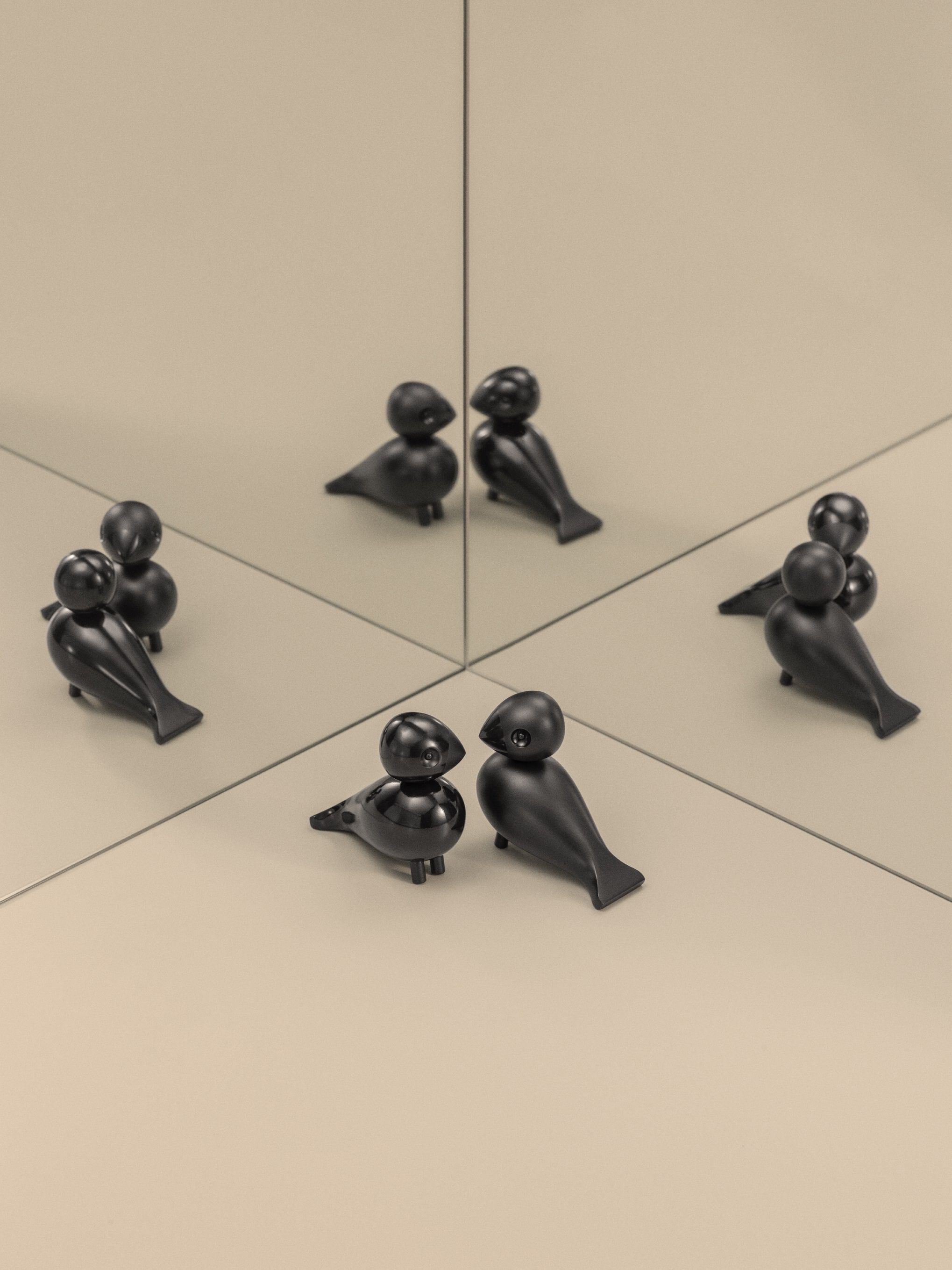 Turtelduer sort 1 par