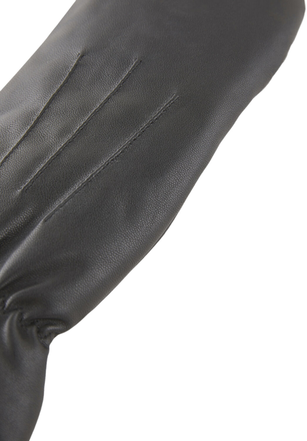 Pcnellie Leather Mittens Noos