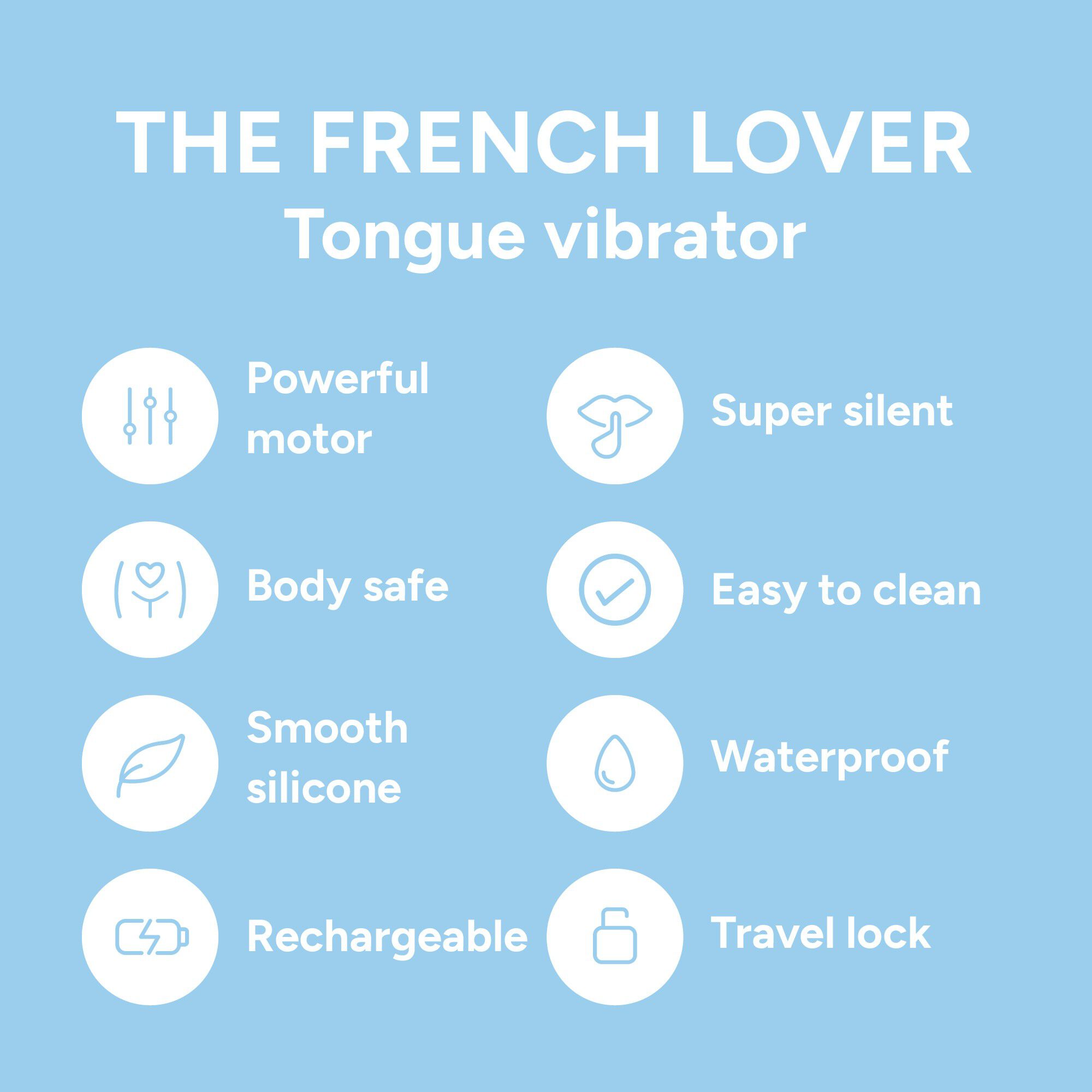 The French Lover Klitoris Vibrator