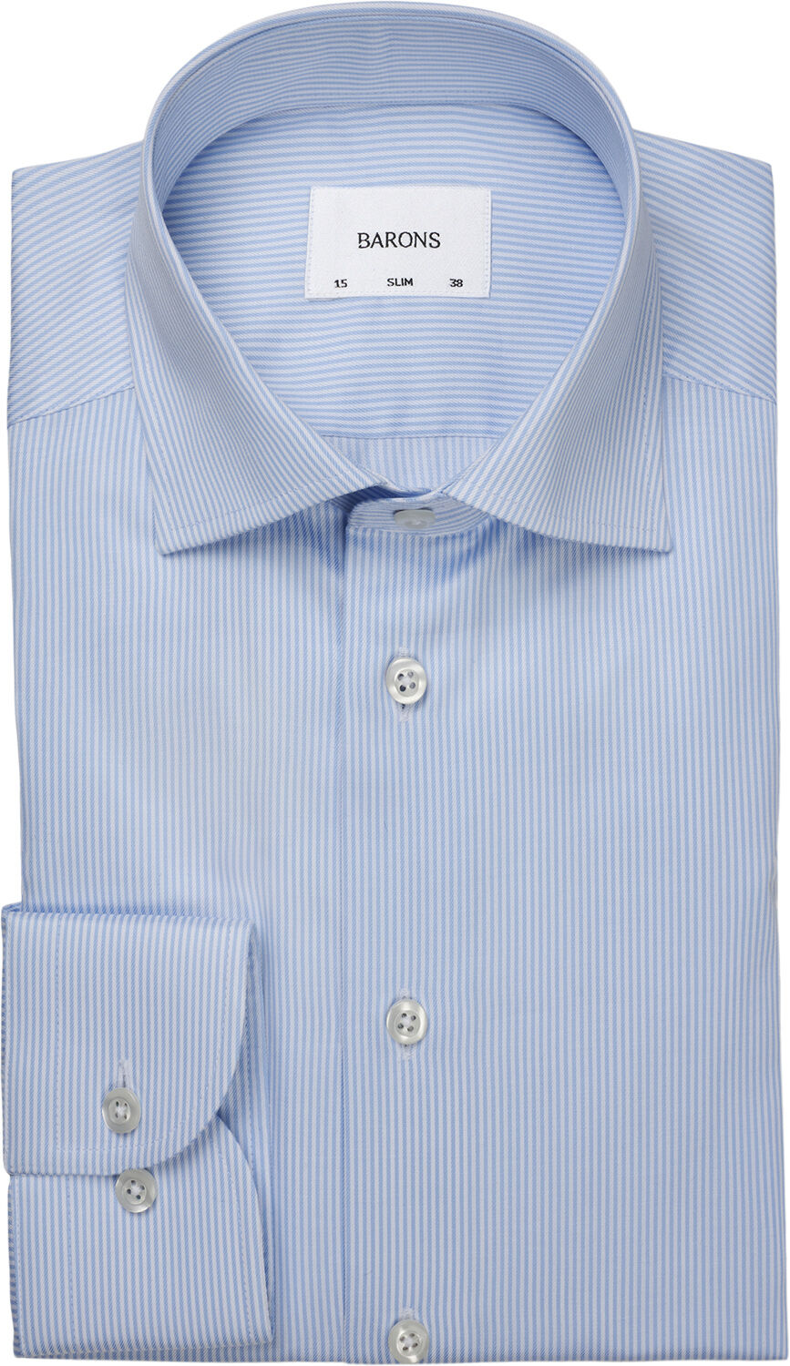 The Lawyer 4. 0 | Light blue stripe | Super slim fit