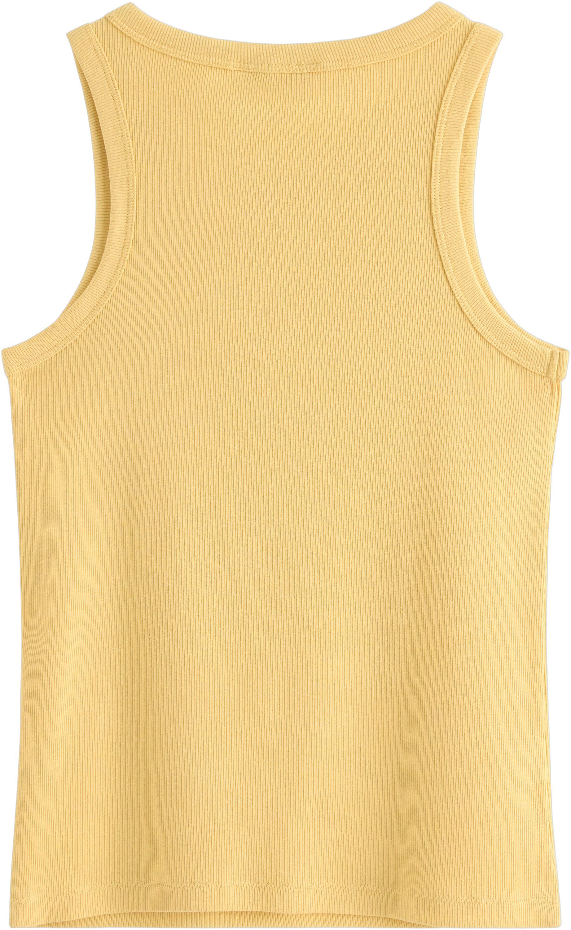 Ribbat linne i mjuk och stretchig b