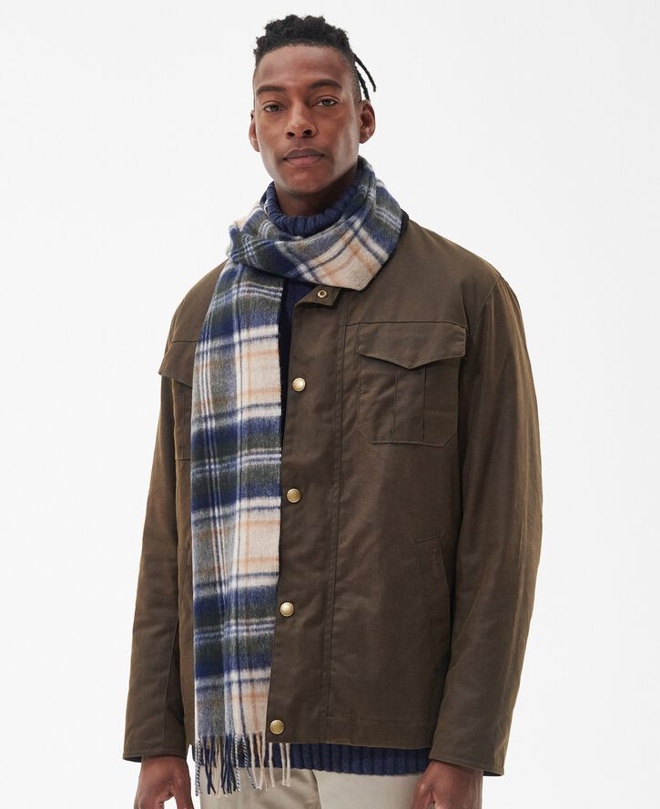 Barbour New Check Tartan Scarf