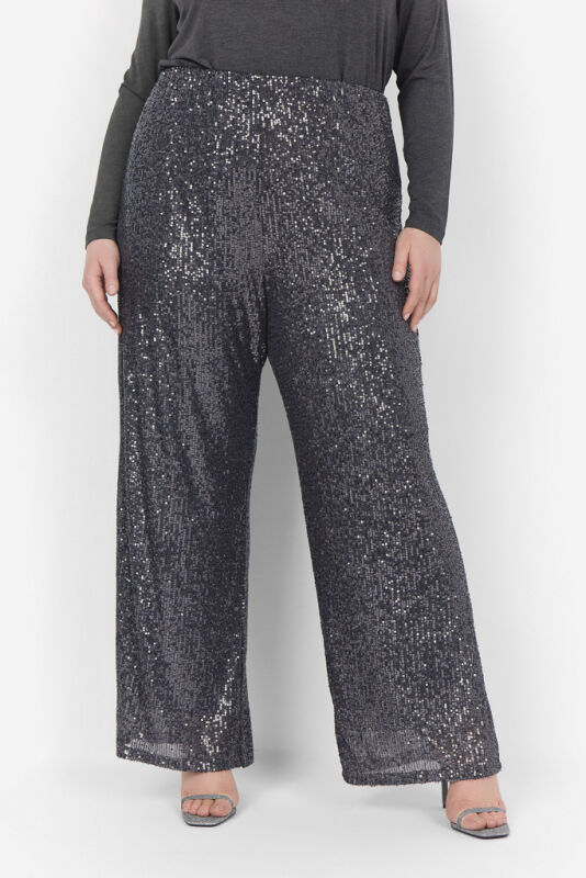 Curvy WA-KATHRINE 3 Bukser M&oslash;rk gr&aring;