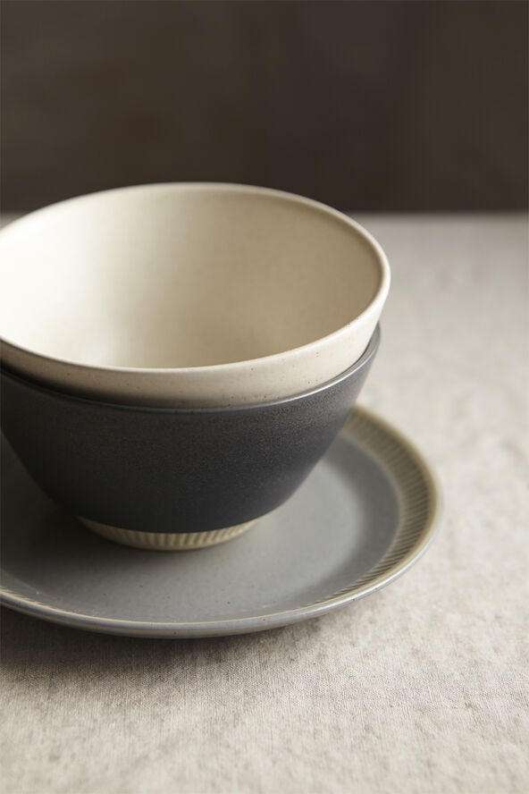 Colorit tallrik Ø 19 cm grey