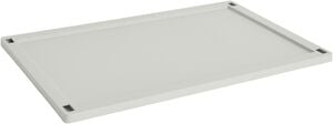 HAY Colour Crate Lid Plastic-Large-Grey