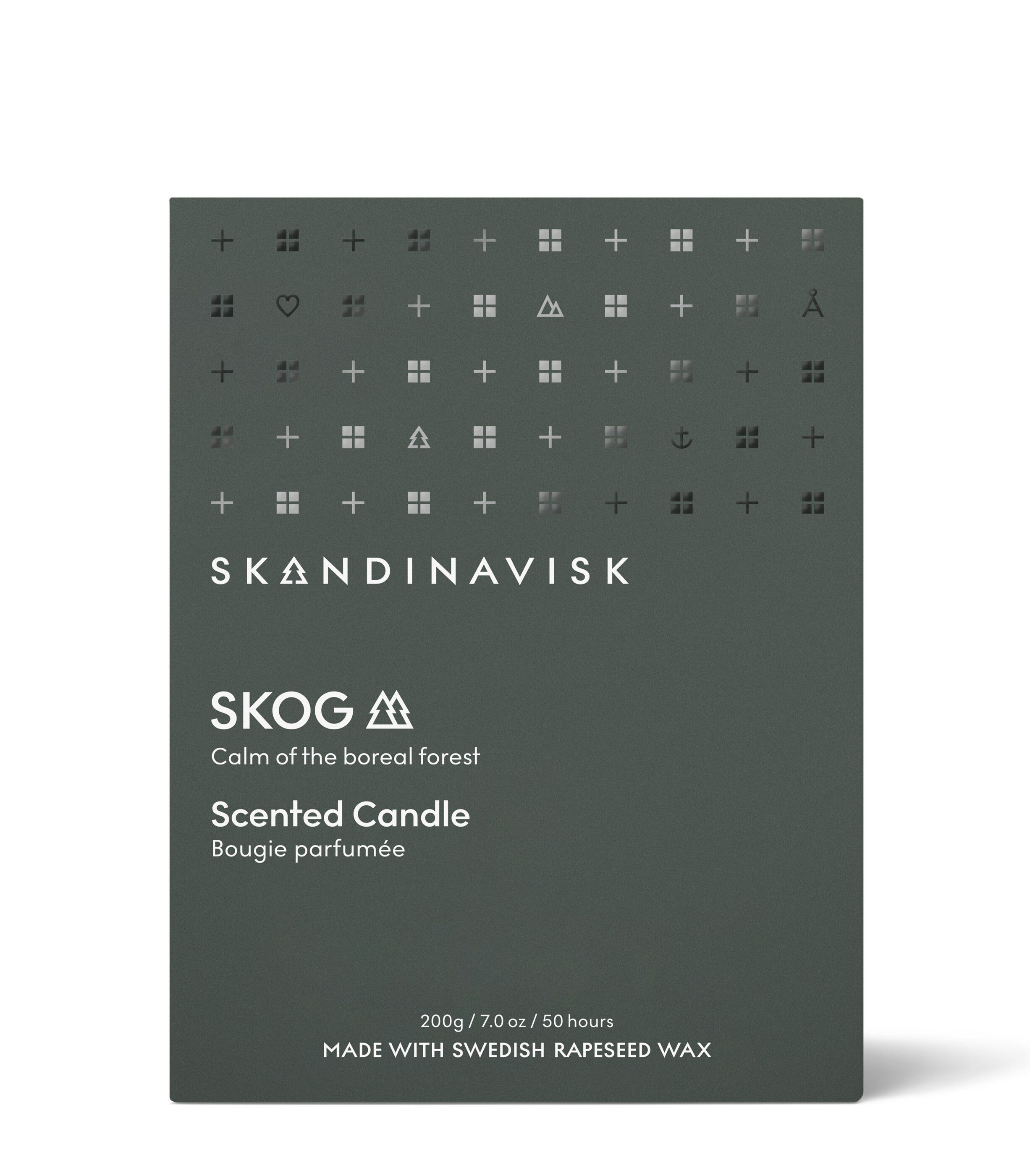 SKOG Scented Candle w Lid 200g
