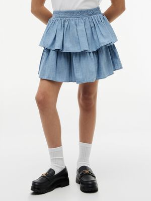 CHAMBRAY RARA SKIRT