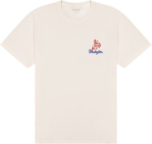 EMBROIDERY TEE MEADOW HAZE