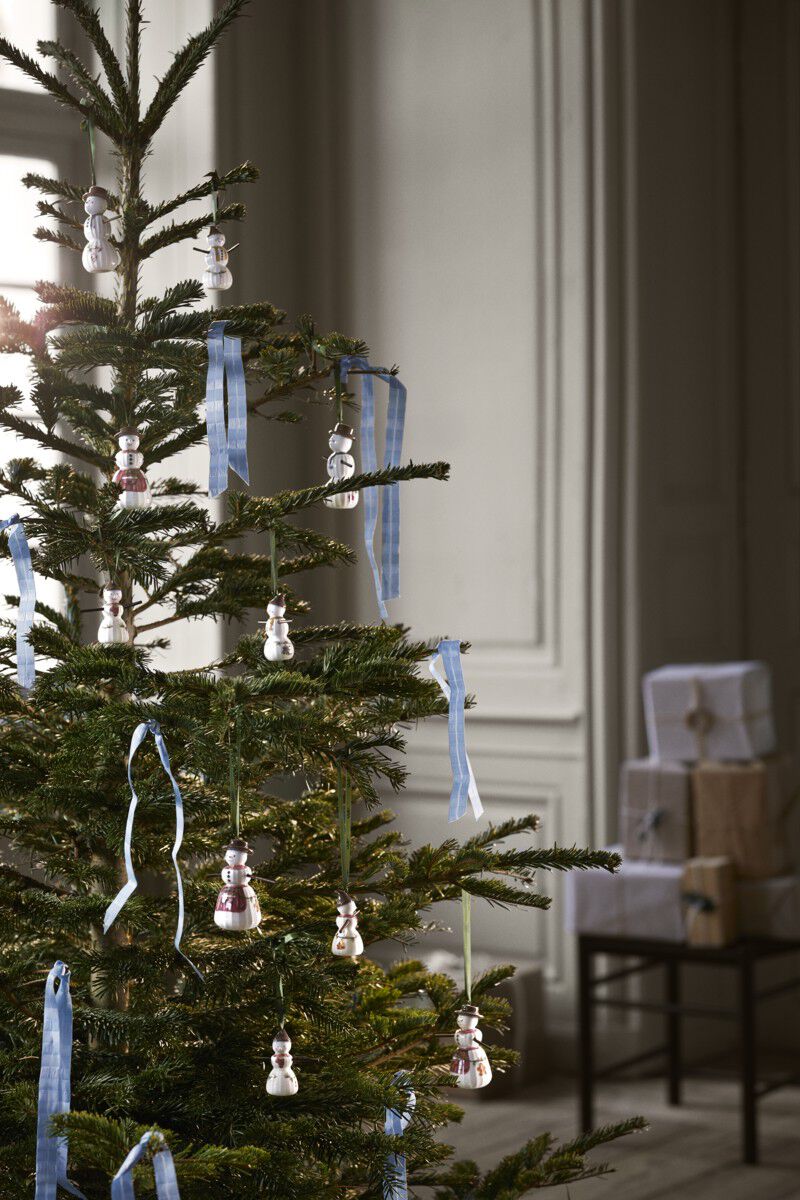 Hammersh&oslash;i Christmas Sn&ouml;gumma h&auml;ngande H9 vit m. deko